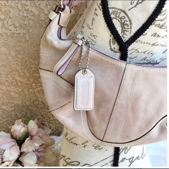 Coach Cream shoulder hobo bag - Picture 4 of 5